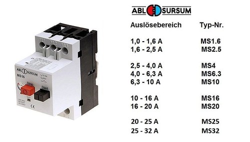 Abl sursum motorschutzschalter - sursum,