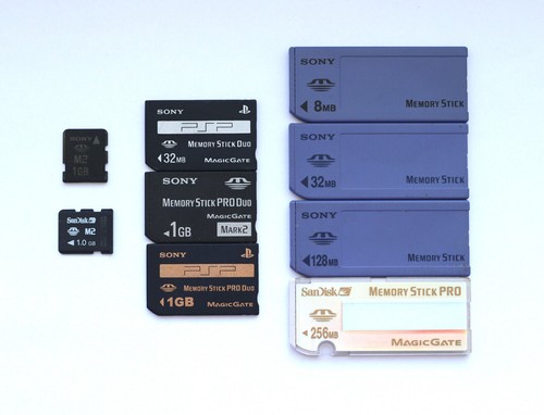 Sandisk sony memory - memory, stick