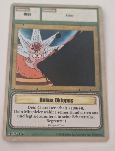 One piece karte w16 - karte, ms-w16